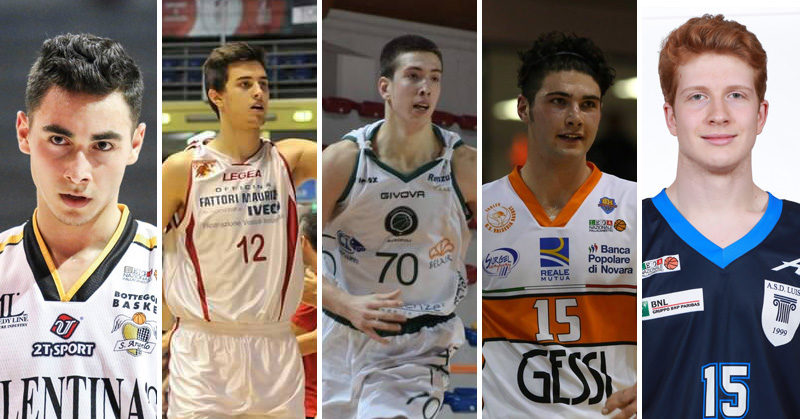 quintetto under aprile di serie b