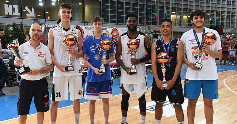 quintetto ideale finale nazionale u18 ecc