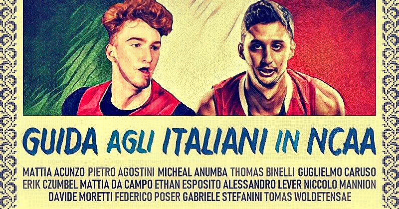 Guida agli Italiani in NCAA 2019-20